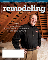 Spring 2012 Remodeling Magazine featuring Mark Wyatt's article about metal ceiling installations