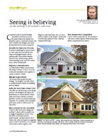 Seeing is Believing article written by Wyatt House Plans