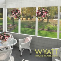 vandolah screened porch, sunny porch, cathedral ceiling, floor plans